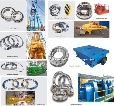 Bearings for Oilfield Drilling Rig